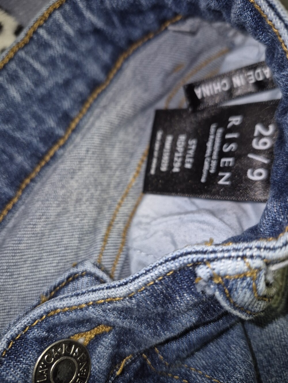Risen High-Rise Women’s Blue Denim Jeans - 29/9